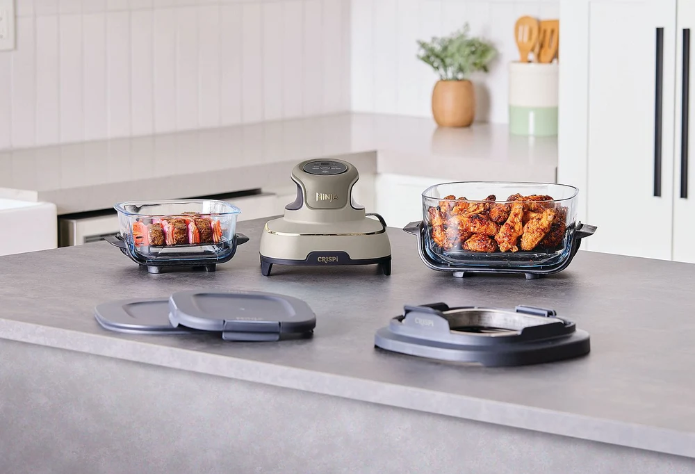 NINJA CRISPi, primul airfryer portabil cu recipient de sticlă, a ajuns în România