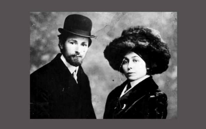 Vasile Voiculescu şi Maria Mitescu FOTO Ziarul Lumina