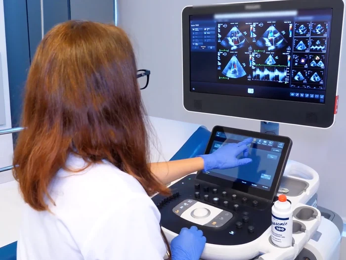 Ecocardiografie Dr Monica Trofin-Bănescu FOTO: Sanador