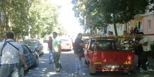 Bărbatul a fost prins în flagrant