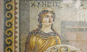 Mozaicul Khresis (© Muzeul de Arheologie Hatay Necmi Asfuroğlu)