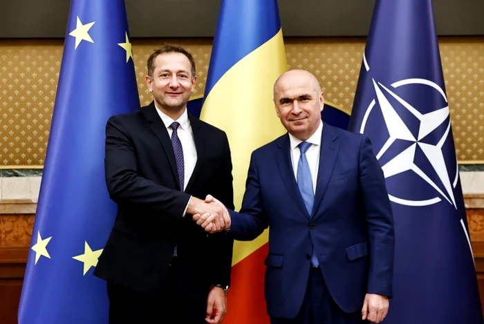 Ilie Bolojan a discutat cu Christophe Hansen. FOTO gov.ro