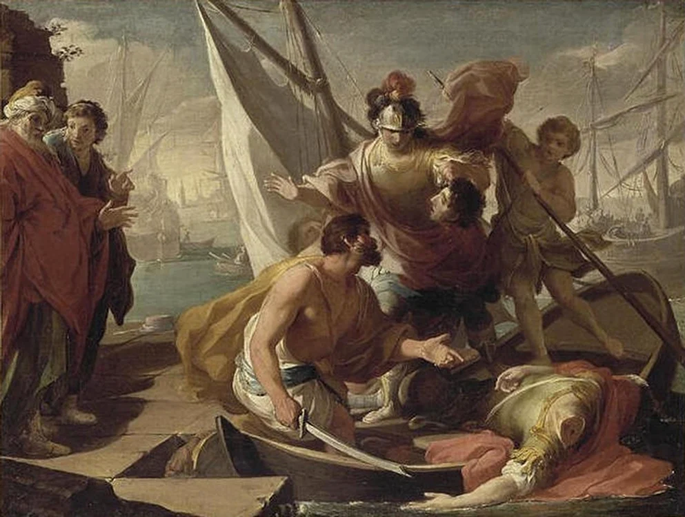 La mort de Pompee jpg jpeg