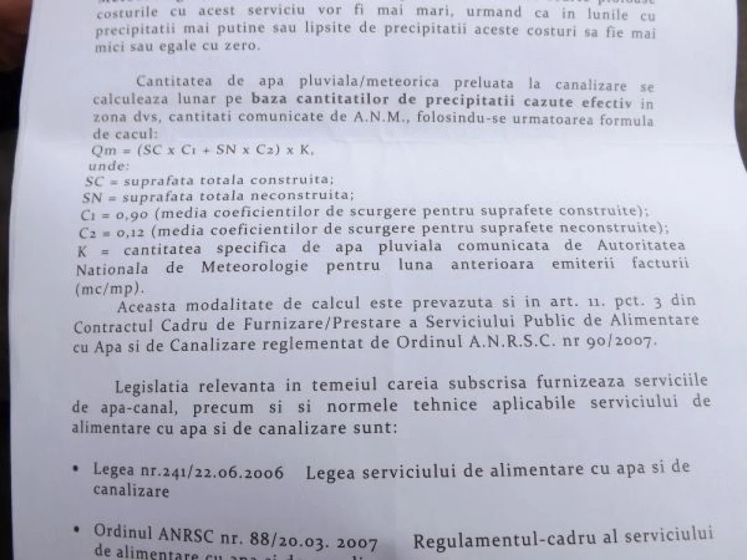 taxa pe apa de ploaie la severin FOTO Corina Macavei 