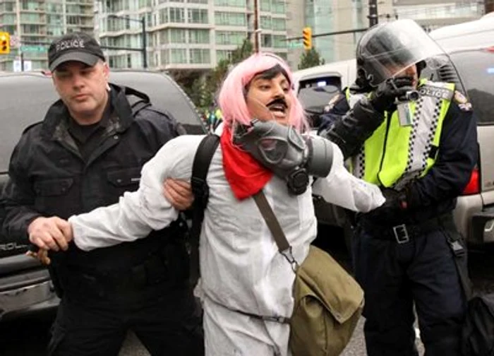 Protest la Vancouver