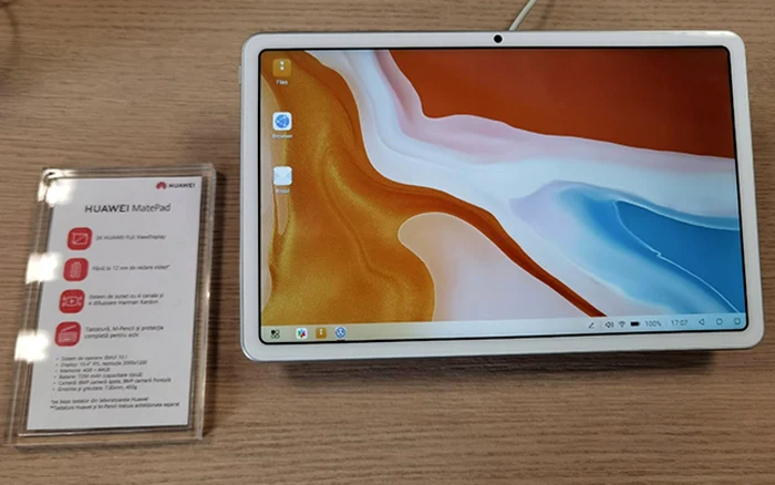 Tableta Huawei MatePad FOTO Adrian Pogîngeanu
