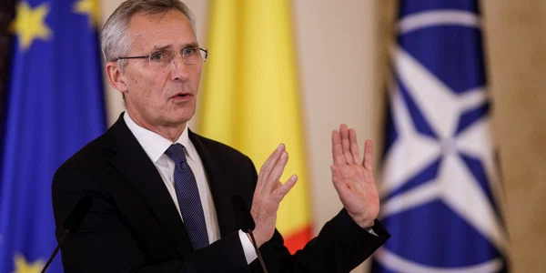 Întâlnirea secretarului general al NATO, Jens Stoltenberg, cu președintele României, Klaus Iohannis, la Cotroceni. FOTO Inquam Photos / Octav Ganea