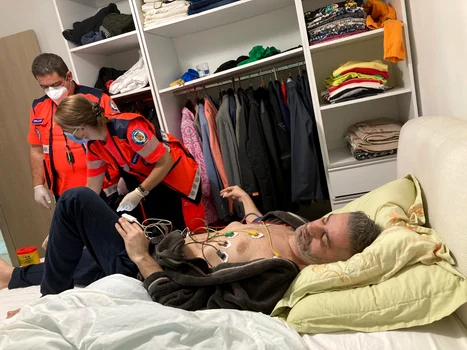 Daniel Onoriu a chemat Salvarea la domiciliu Sursa: arhivă personală 