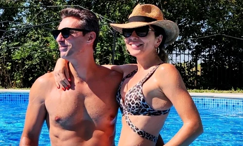 Carmen Bruma și Mircea Badea  sunt fit Sursa: Facebook