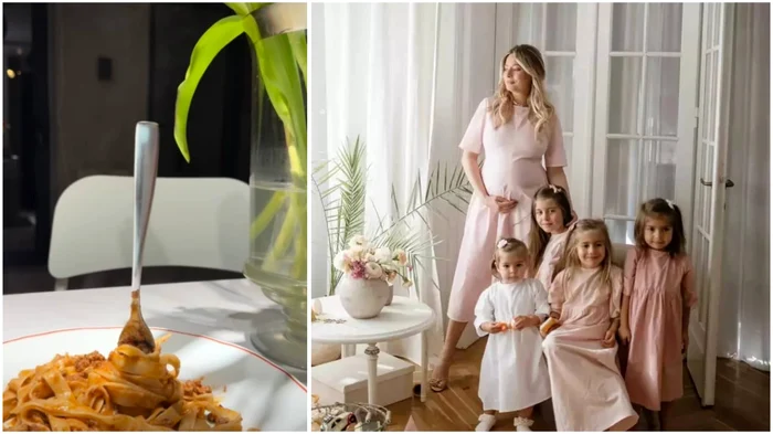 Rețeta de paste tagliatelle cu sos bolognese pe care Laura Cosoi o pregătește - Foto: Instagram 