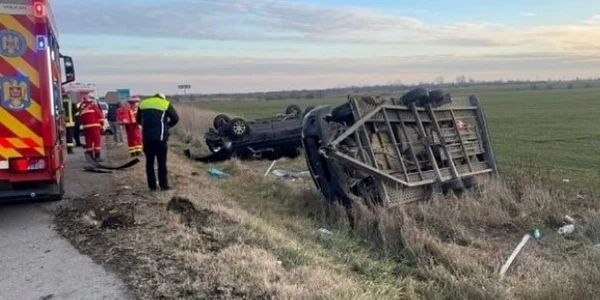 accident A1  Foto ISU Dâmboviţa jpg