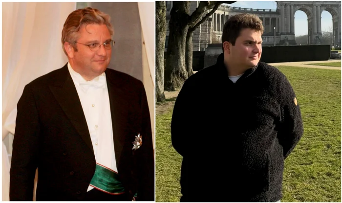 Prințul Laurent al Belgiei și fiul său din flori, Clement FOTO Casa Regală belgiană, Instagram jpg