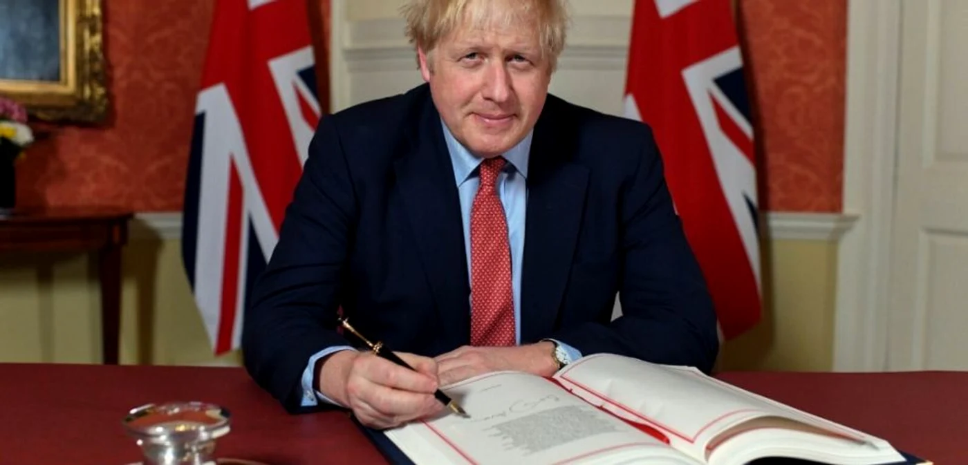 Boris Johnson FOTO Twitter