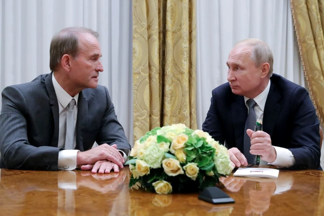 Vladimir Putin si Viktor Medvedciuk 