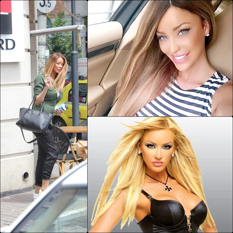 Bianca Drăguşanu îşi editează şi pozele făcute cu telefonul, iar în pictoriale seamănă cu păpuşa Barbie
