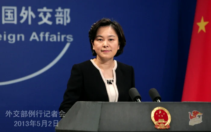 Hua Chunying, purtătoarea de cuvânt a diplomaţiei chineze FOTO china.org.cn