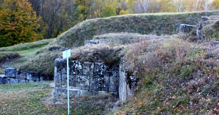 cetatea dacica blidaru foto daniel guta adevarul