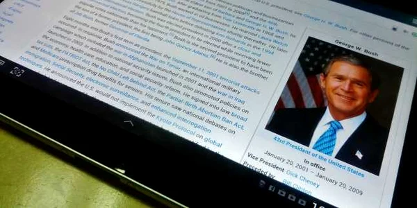 george bush wikipedia foto adevarul