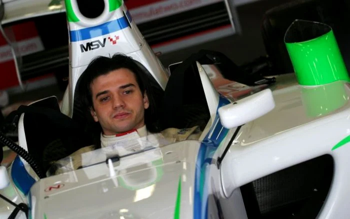 Pilotul de Formula 2 Mihai Marinescu va fi primul care va testa pista. FOTOArhivă.