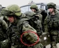 Unul dintre cele două patchuri, pe uniforma infanteriștilor ruși. sursa: captură Pinterest