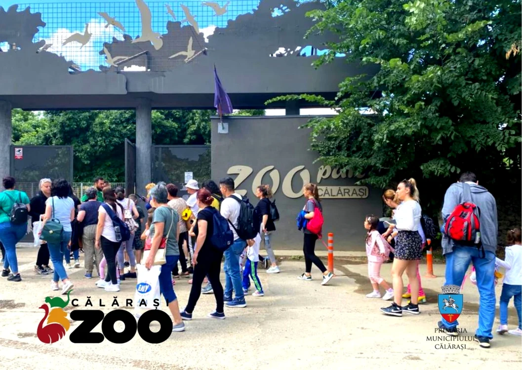Sute de vizitatori la ZOO Călăraşi în ultima săptămână FOTO Facebook/Complex de Agrement ZOO Călăraşi