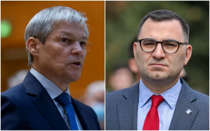 Dacian Cioloş şi deputatul PNL Cristian Băcanu FOTO Inquam Photos