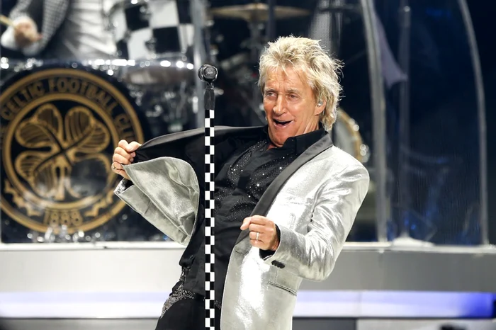 Rod Stewart. Foto arhivă