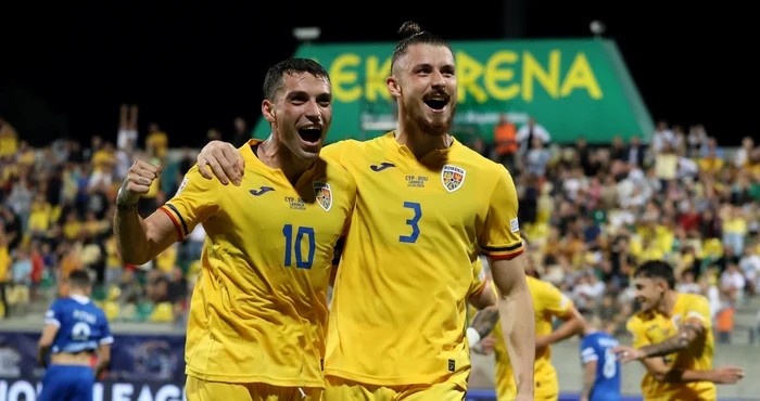 Stanciu și Drăgușin, pregătiți să scrie istorie pentru România. Foto Sportpictures
