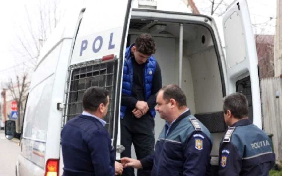 Andrei Lazăr a fost reţinut în luna februarie, însă ulterior a fost eliberat că nu prezintă pericol social Foto: Arhiva
