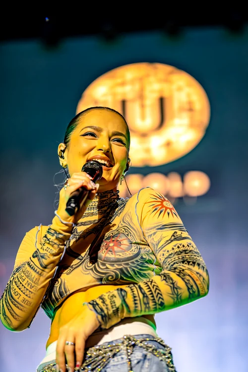 Minelli a făcut senzație pe main stage-ul Untold Dubai.