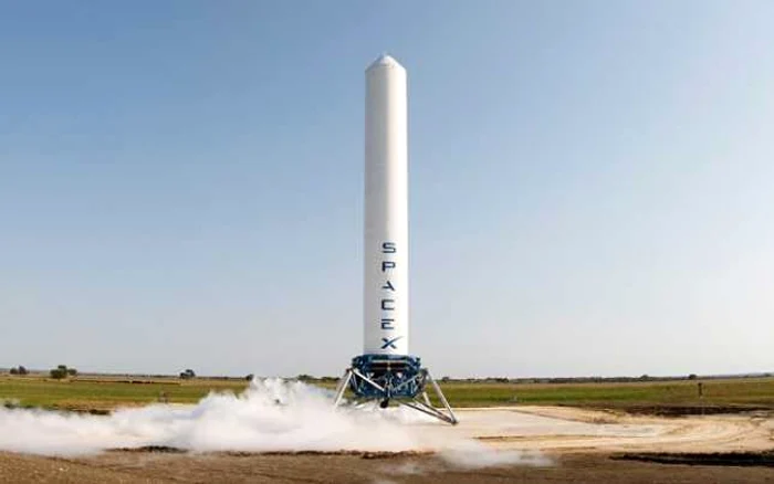 Grasshopper este o variantă modificată a rachetelor Falcon 9 FOTO Reuters