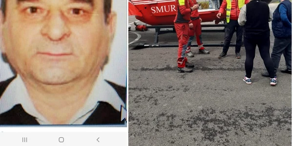 Bărbat din Olăneşti - Vâlcea dat dispărut pe munte unde a plecat la cules de ciuperci şi cimbrişor căutat cu ajutorul elicopterului SMURD Foto Adevărul