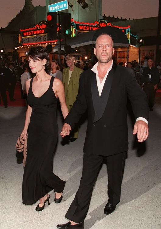 Părinţii lui Rumer, Demi Moore şi Bruce Willis