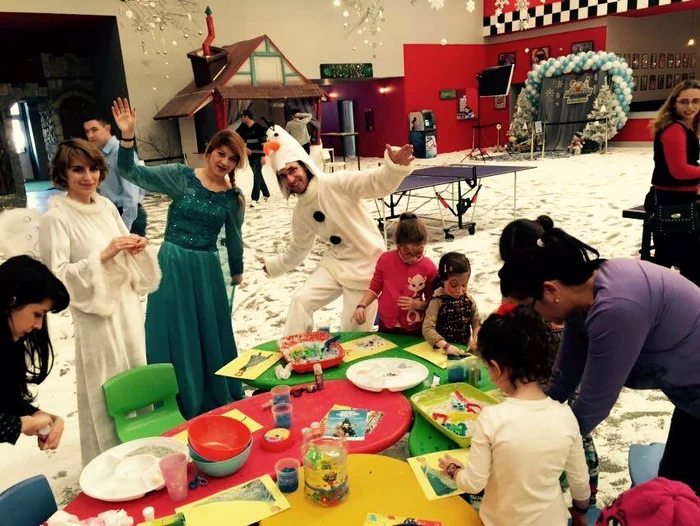 
    Prinţesa Gheţii Elsa îi va întâmpina pe copii  