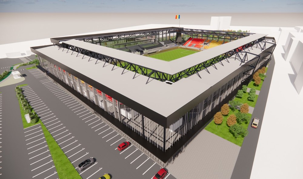 Dominic Fritz a semnat autorizația de construire pentru primul stadion de după Revoluție din Timișoara FOTO VIDEO