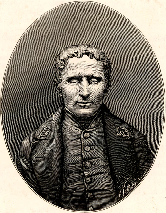 Louis Braille FOTO wikipedia