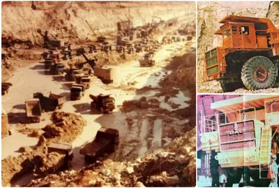 Șantierul Canalului Dunăre Marea   Neagră și utilajele mari ale României  Foto Arhivă  Wikipedia jpg