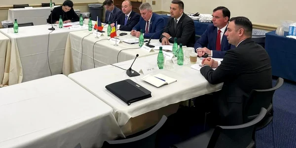 Lucian Bode la intalnirea cu membrii Congresului SUA FOTO FAcebook Bode
