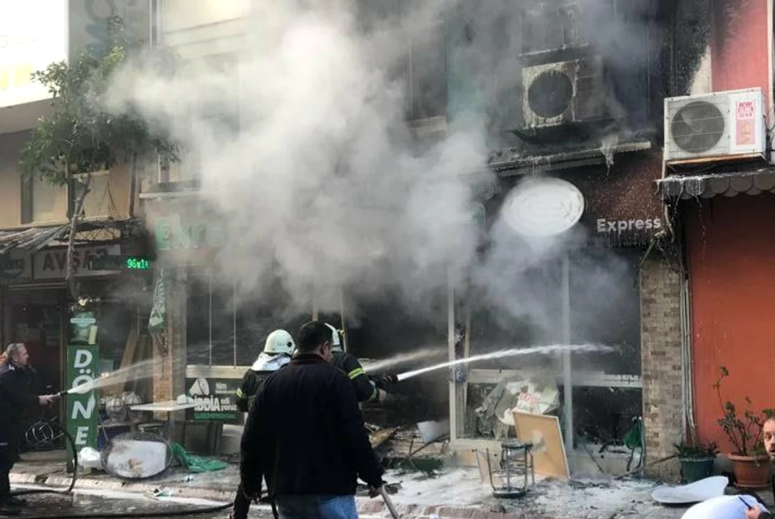 Explozie înt-un restaurant din Turcia FOTO: captura video
