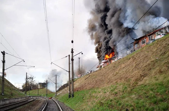 Unul dintre atacurile din Liov foto: Lesia Vasylenko Twitter