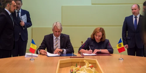 semnare acordul de finantare a romaniei pentru moldova