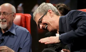 tim cook laughing png