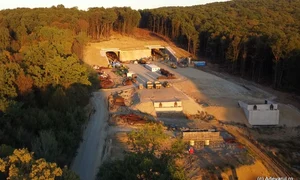 Autostrada cu tuneluri Holdea Margina în șantier  Pasajul  Foto Daniel Guță  ADEVĂRUL (14) jpg