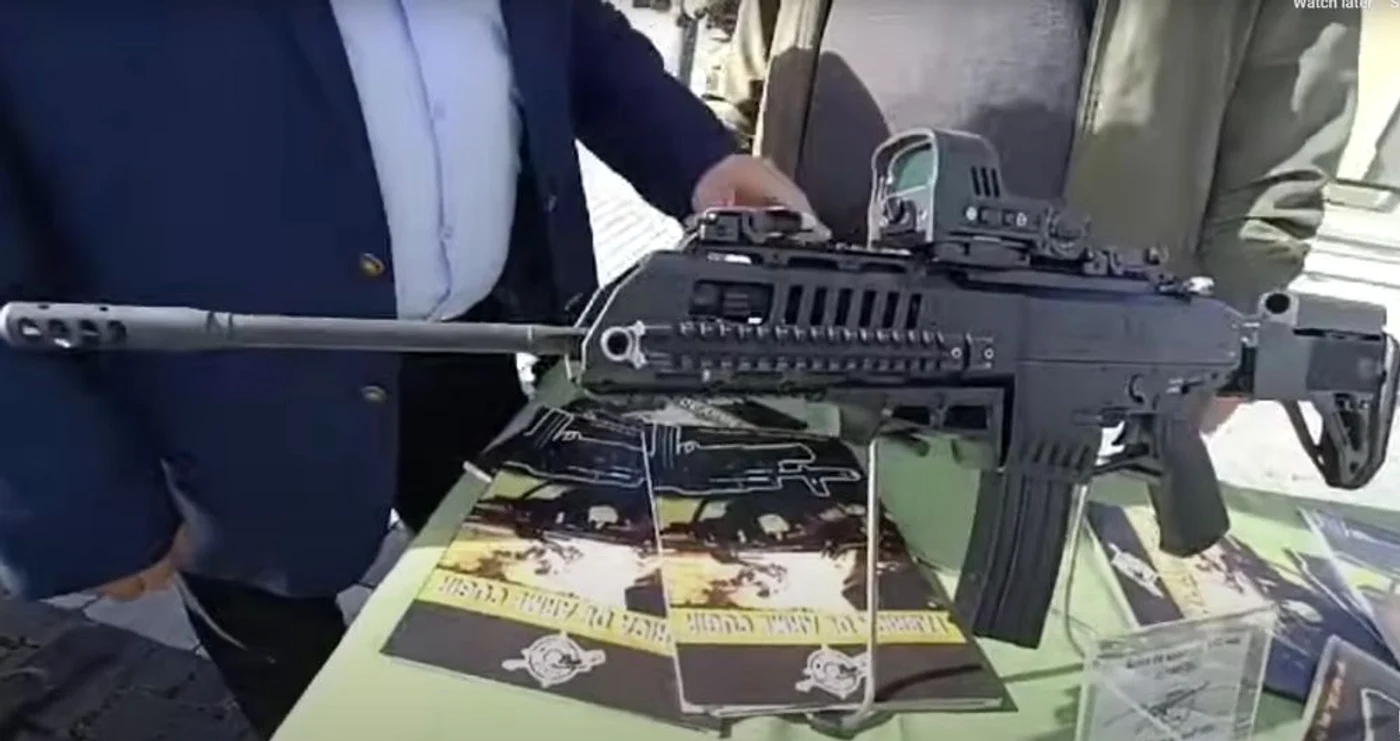 Pușca de calibru NATO produsă la Fabrica de Arme Cugir FOTO Adevărul