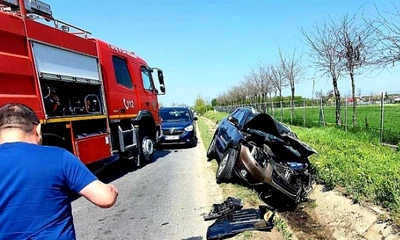 slobozia accident cu 3 raniti pe dn2 foto ipj ialomita