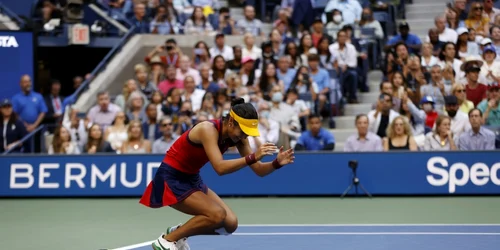 Emma Răducanu - câştigătoare US Open - 11 sep 2021 / FOTO EPA-EFE