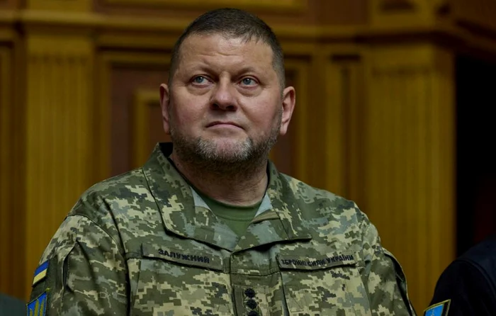 Valeri Zalujnîi. Foto: Serviciul de presă prezidențial ucrainean