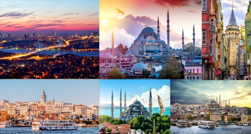 Istanbul Turcia Colaj