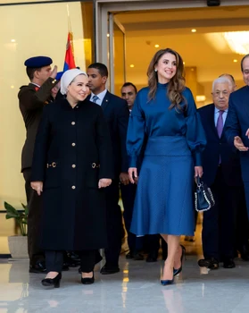 Regina Rania, în Egipt