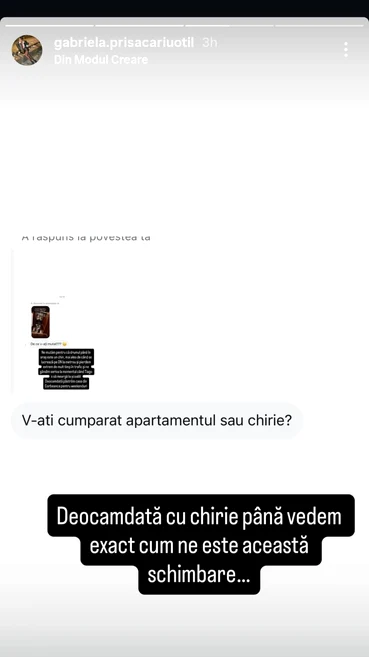 Gabriela Prisăcariu și Dani Oțil au închiriat locuința - Foto: Instagram 